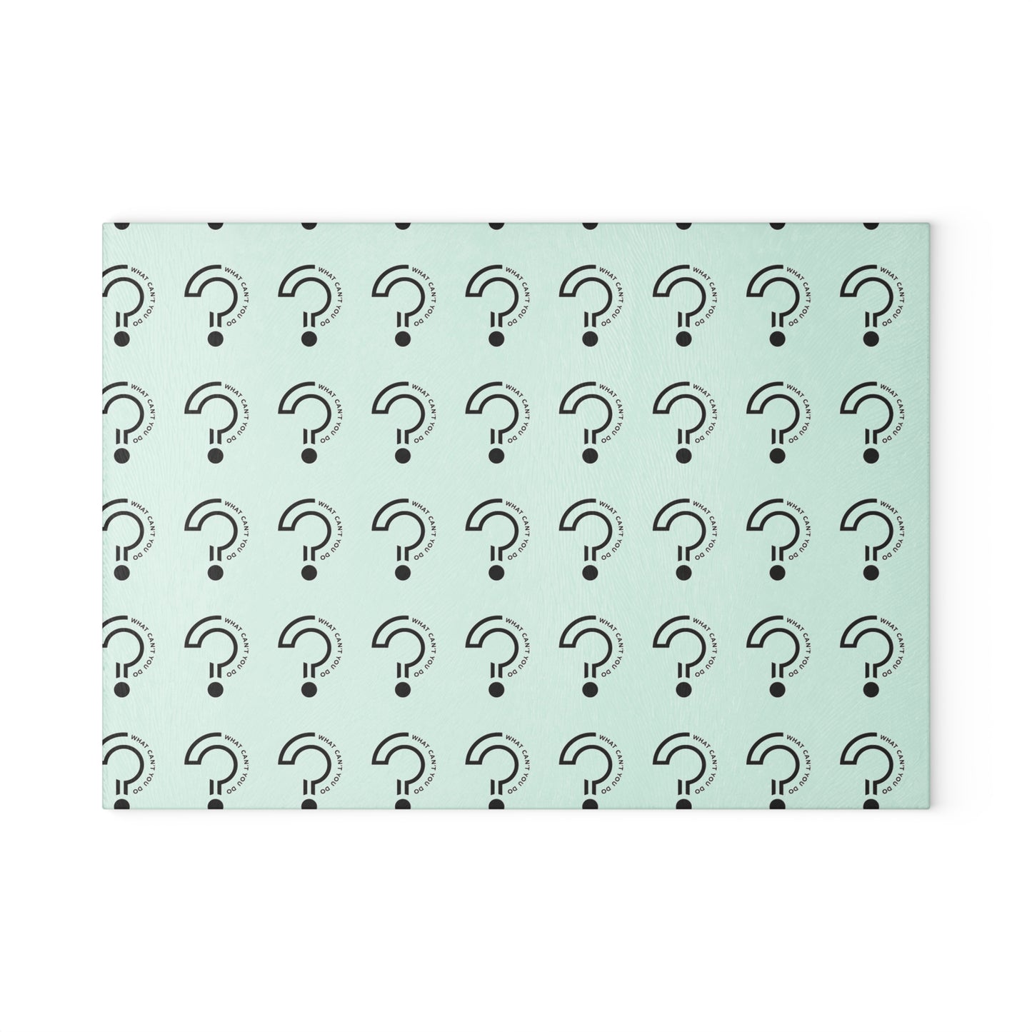 What Can't You Do? Glass Cutting Board