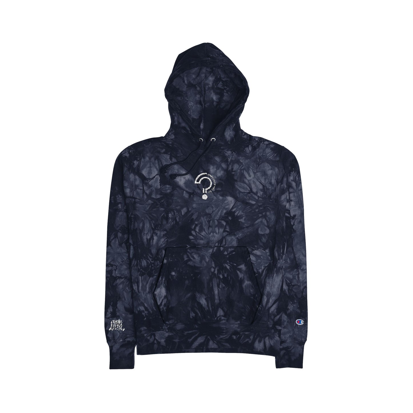 What Can't You Do? Unisex Champion Tie-Dye Hoodie: "Create. Inspire. Disrupt."