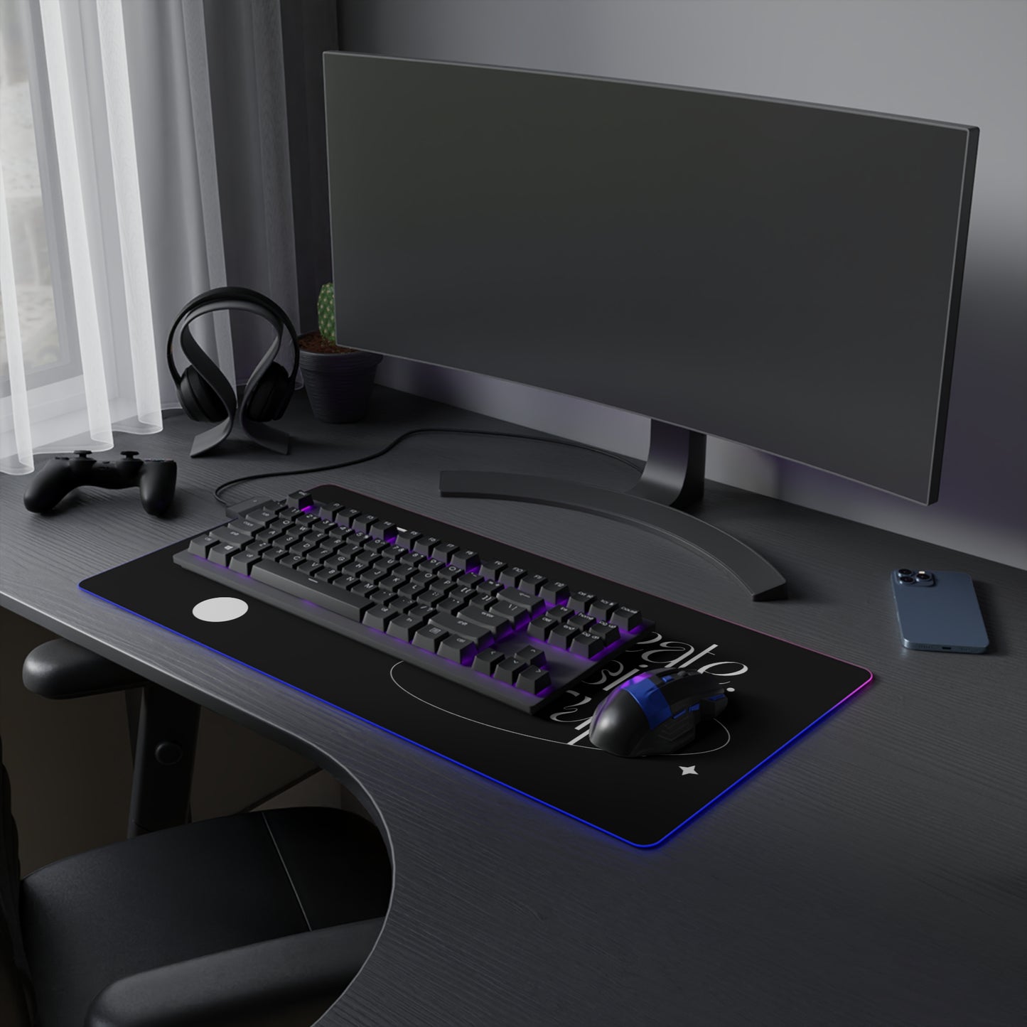 What Can't You Do? LED Gaming Mouse Pad: Create, Inspire, Disrupt