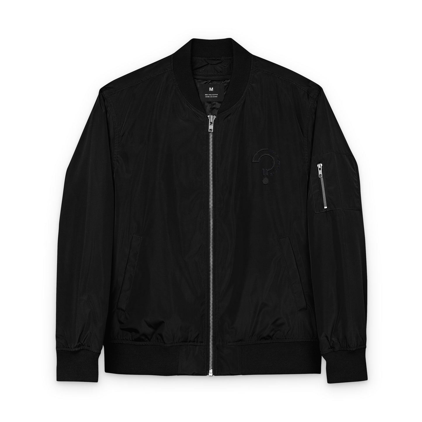 What Can't You Do? Recycled Bomber Jacket