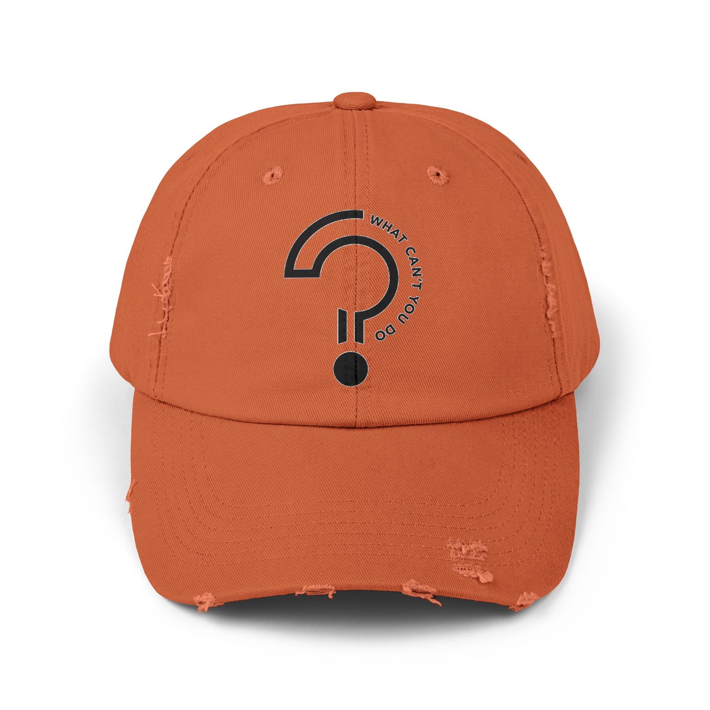 What Can't You Do? Distressed Hat