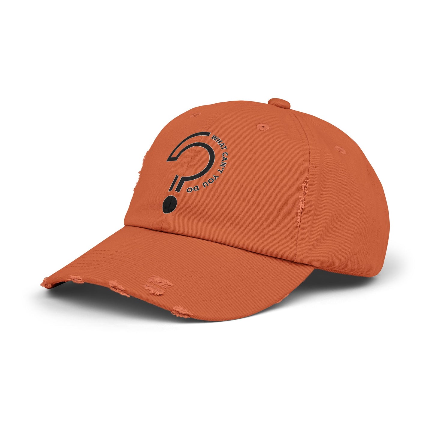 What Can't You Do? Distressed Hat