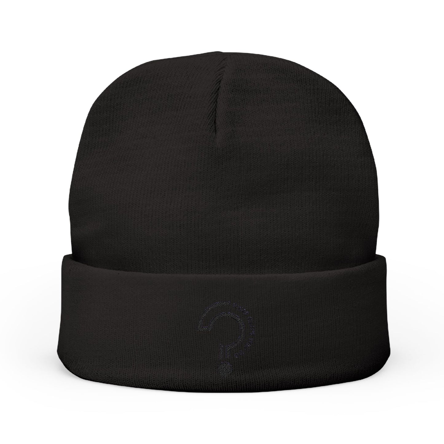 What Can't You Do? Knit Beanie (Embroidery)