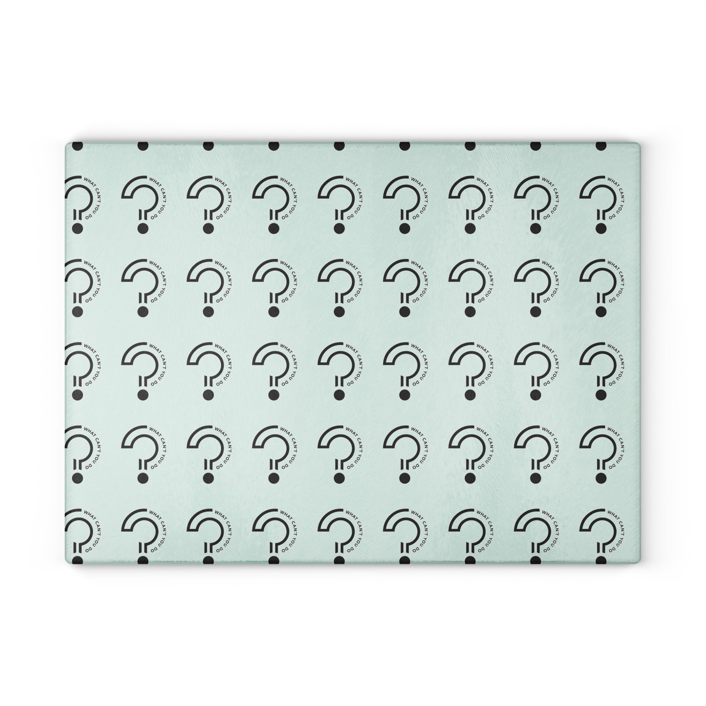 What Can't You Do? Glass Cutting Board