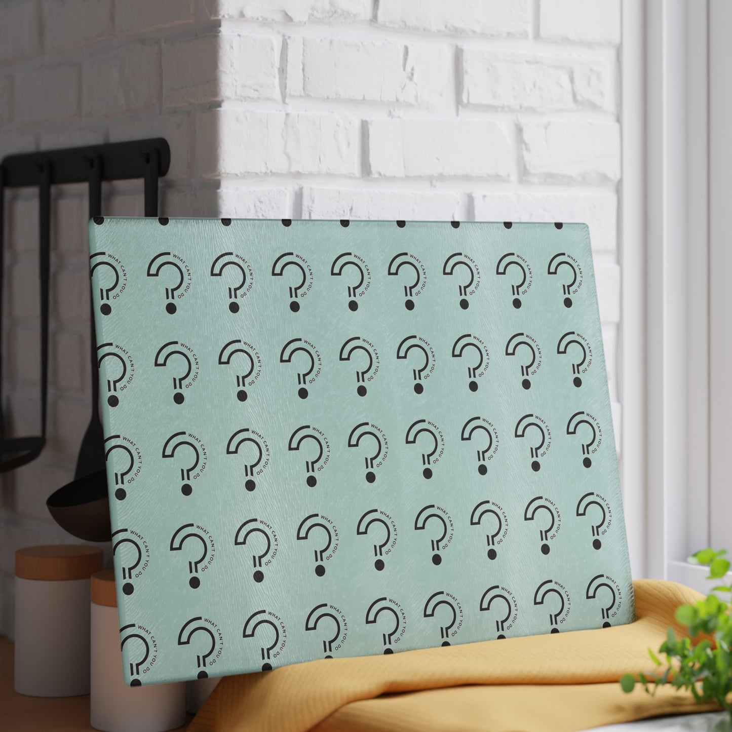 What Can't You Do? Glass Cutting Board