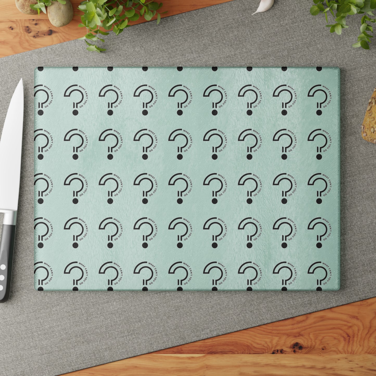What Can't You Do? Glass Cutting Board