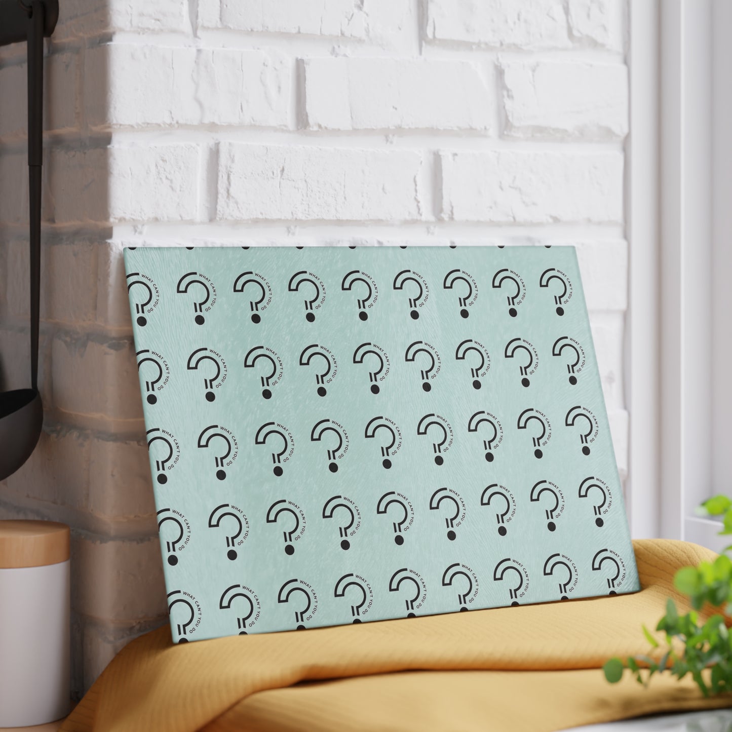 What Can't You Do? Glass Cutting Board