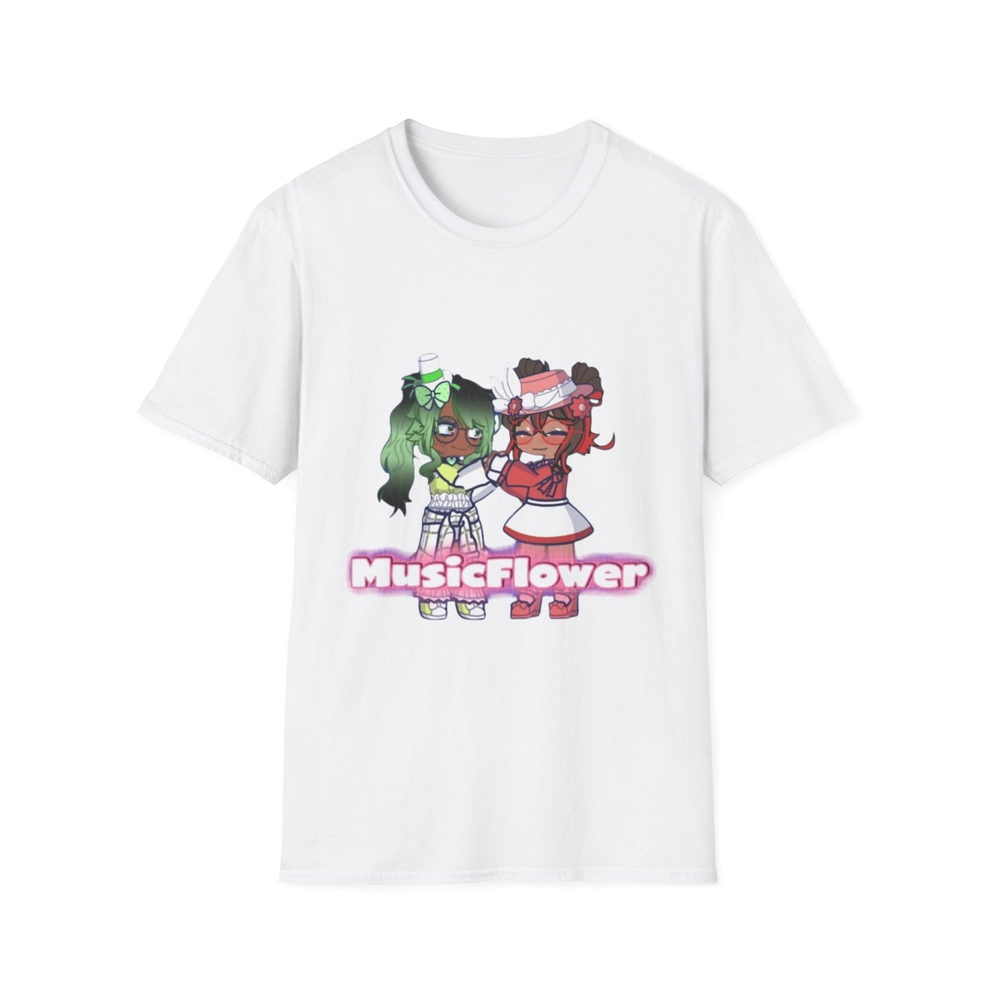 [Music Lovers Ship] - MusicFlower Kawaii Graphic Tee