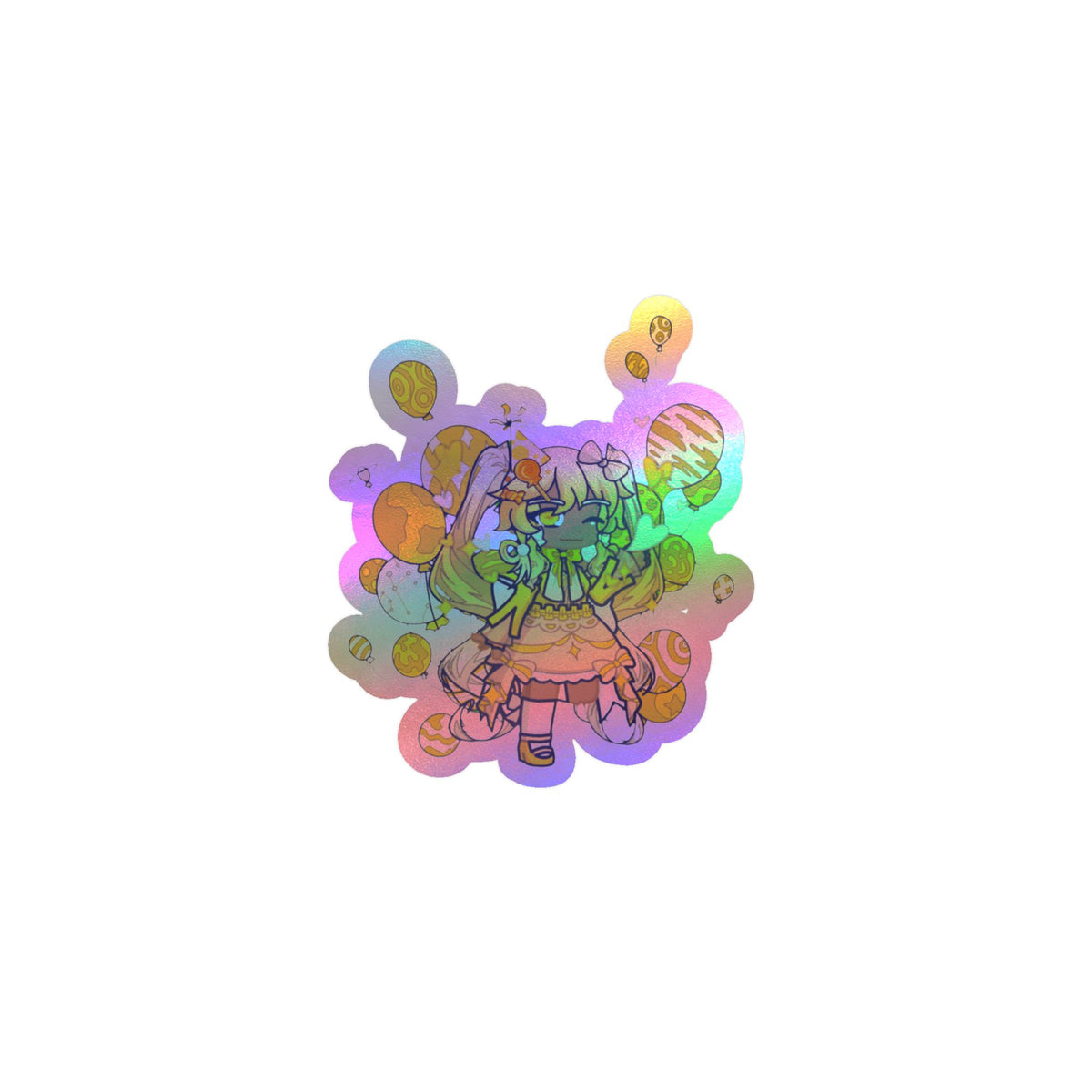 [Cure Confetti] - Celebration Whimsy Vinyl Sticker