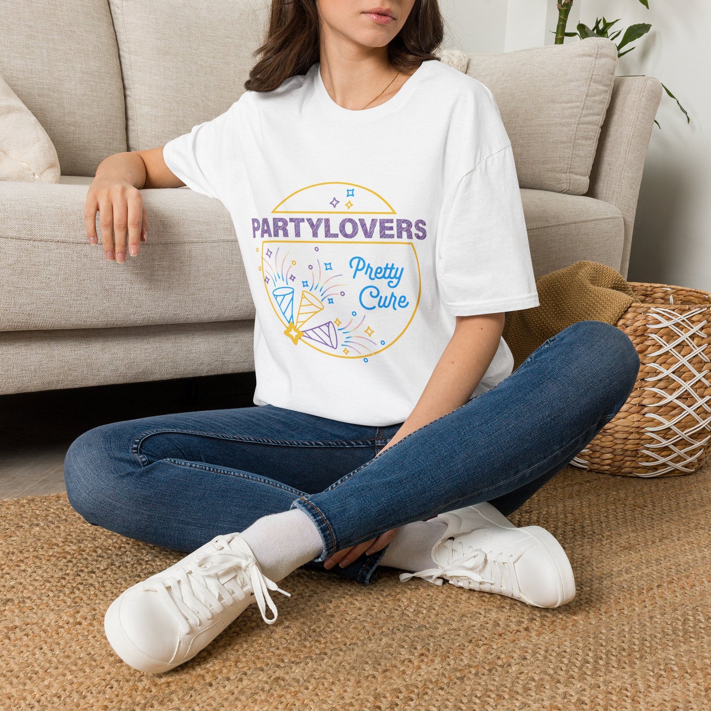 [PartyLovers Pretty Cure Logo] - Official Team Graphic Tee