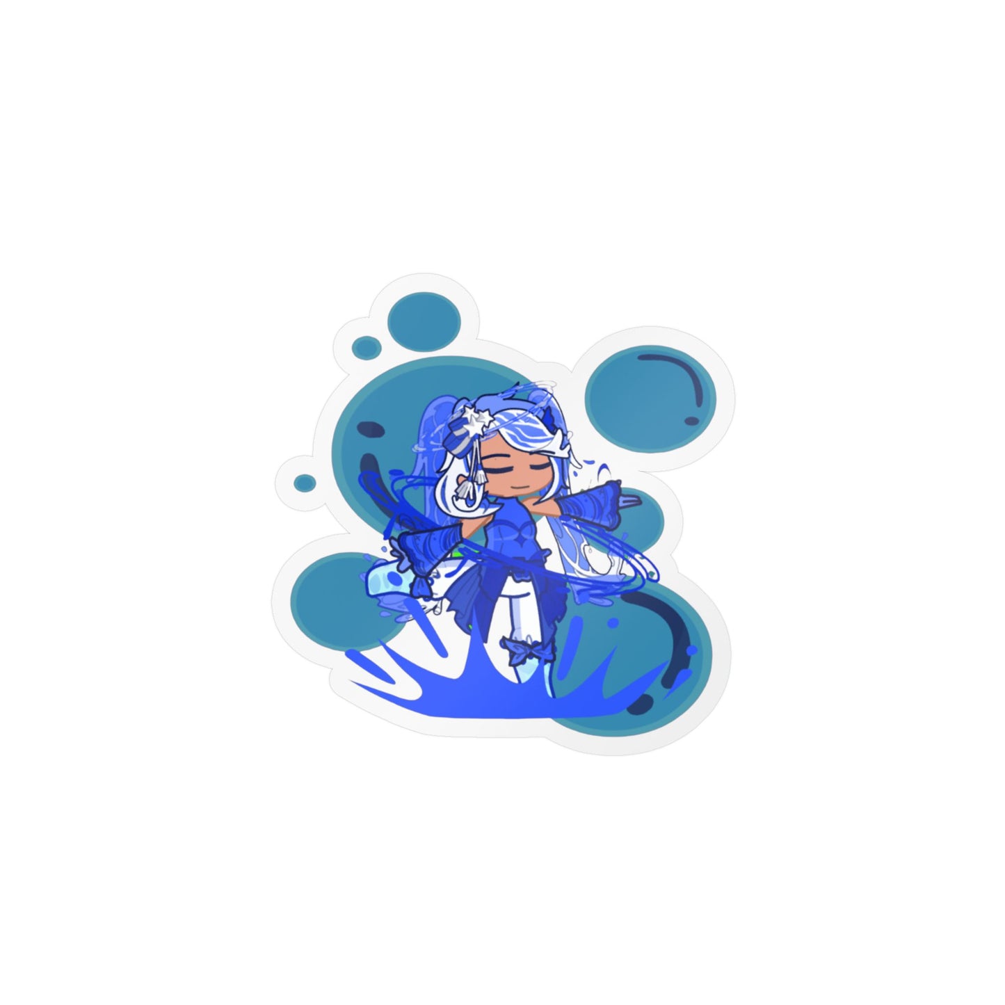 [Cure River] - Ocean Whimsy Vinyl Sticker
