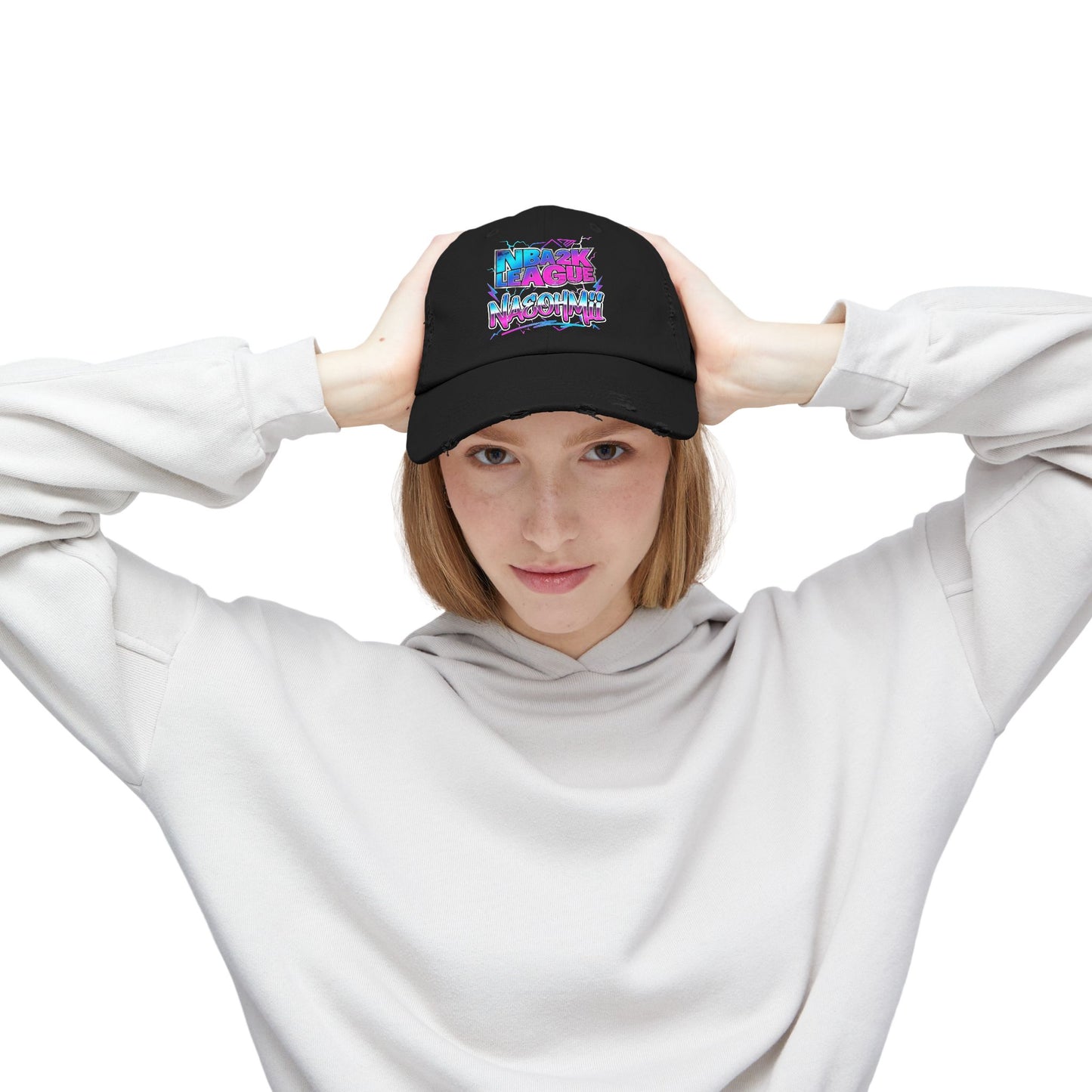 "Naeohmii" NBA 2K League Distressed Hat