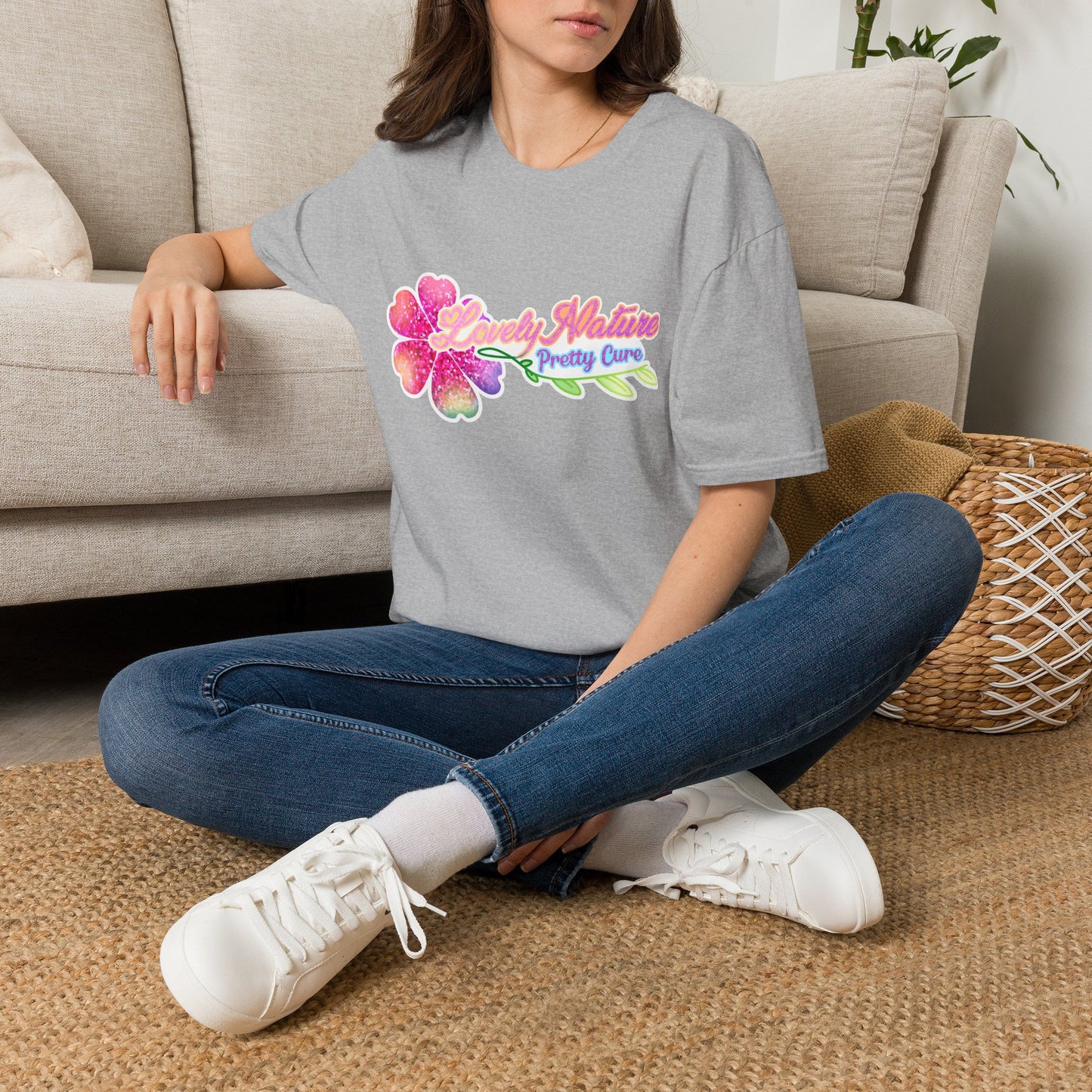[Lovely Nature Pretty Cure Logo] - Official Team Graphic Tee