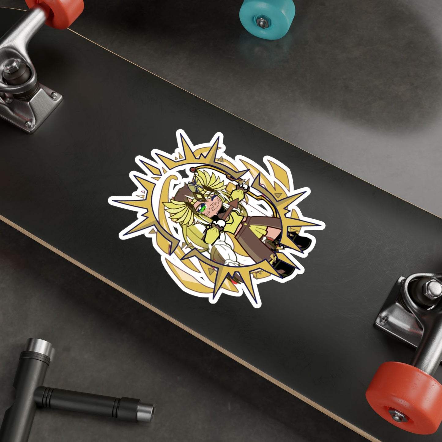 [Cure Artemis] - Ocean Whimsy Vinyl Sticker