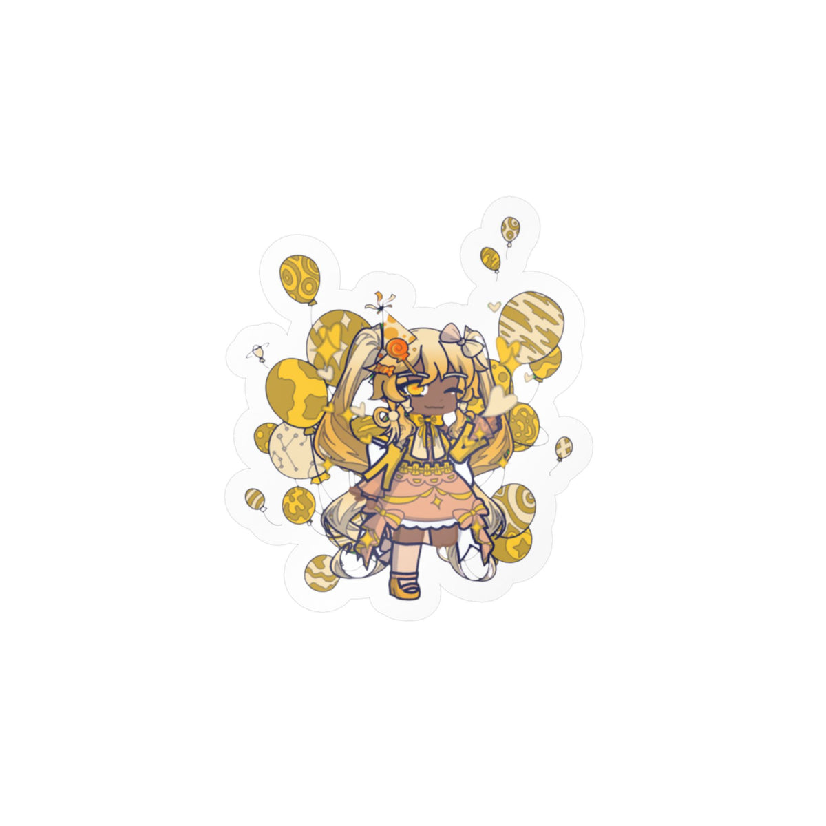 [Cure Confetti] - Celebration Whimsy Vinyl Sticker