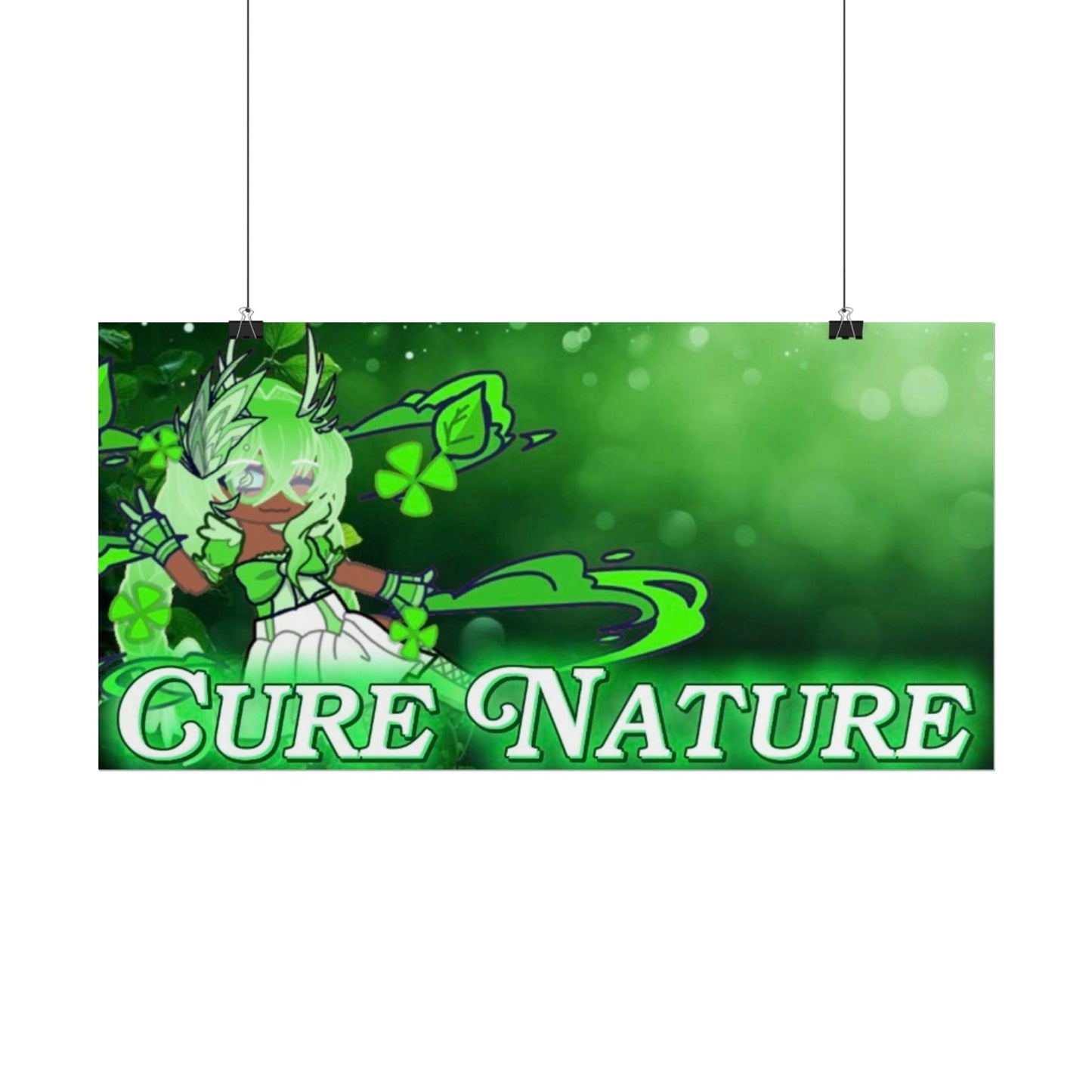 Cure Nature - Emerald Whimsy Art Print