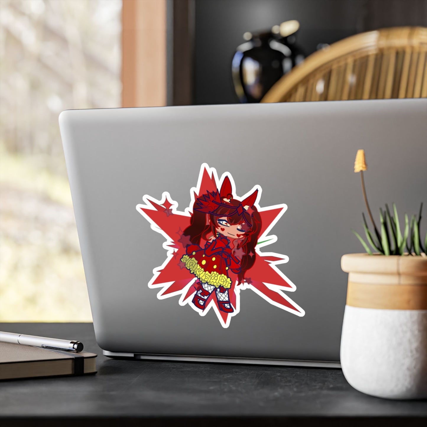 [Cure Curtain] - Theater Whimsy Vinyl Sticker