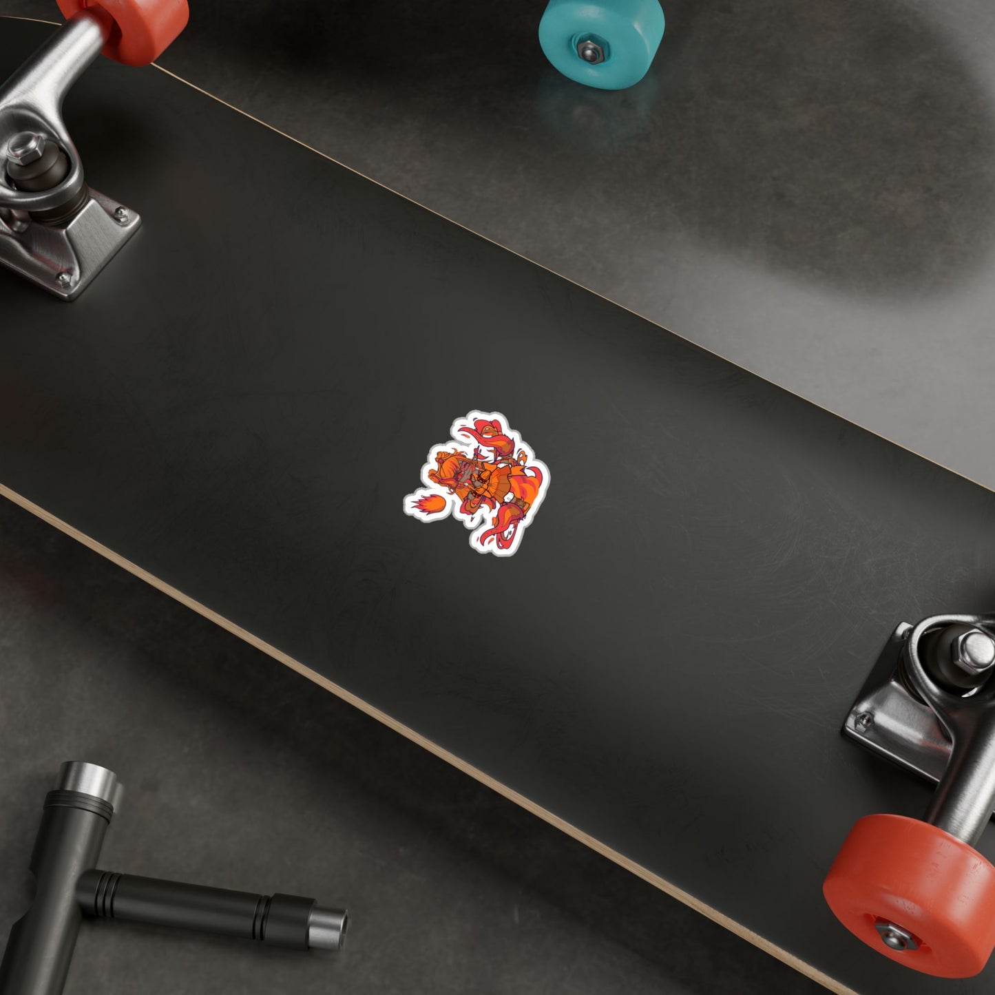 [Cure Flare] - Flame Whimsy Vinyl Sticker