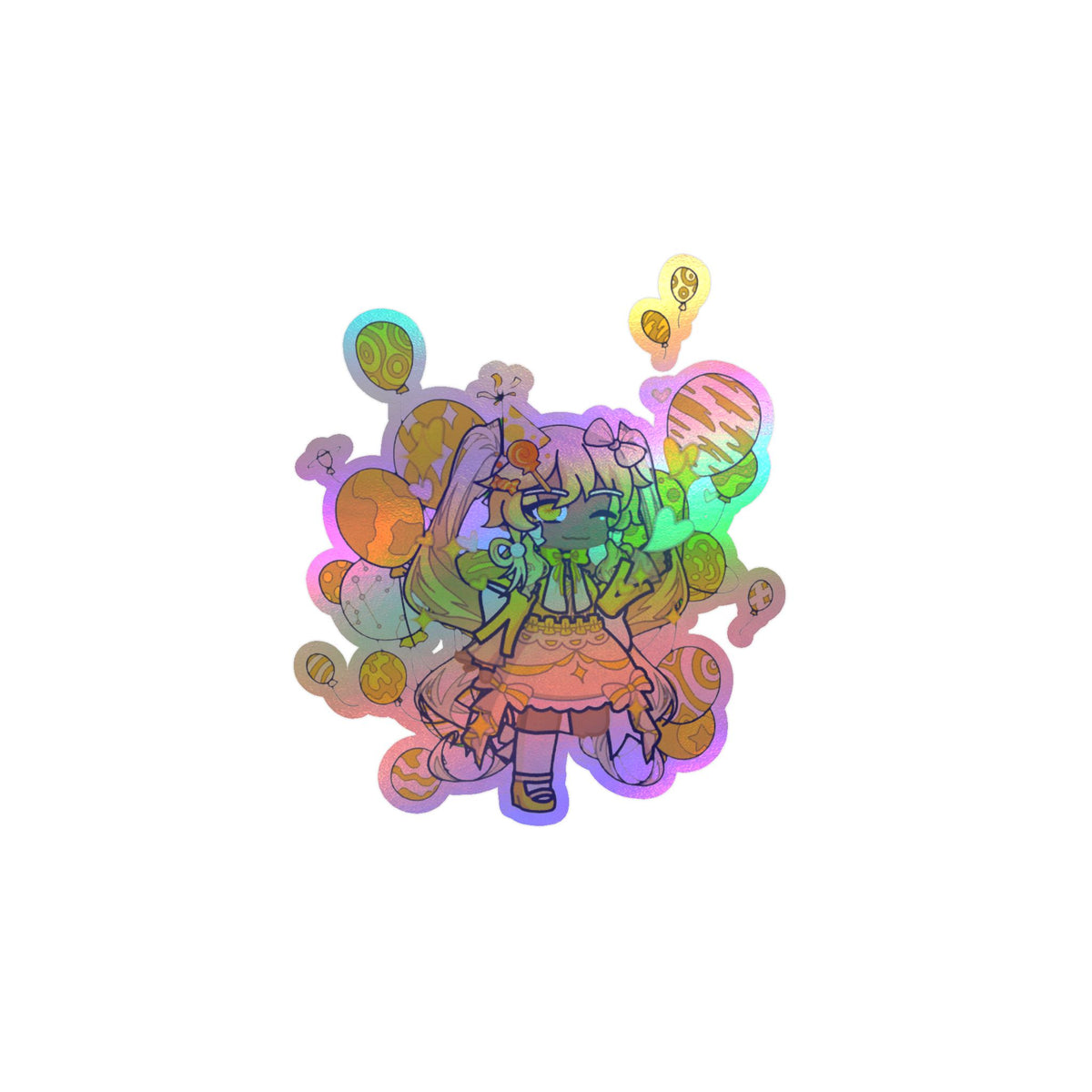 [Cure Confetti] - Celebration Whimsy Vinyl Sticker