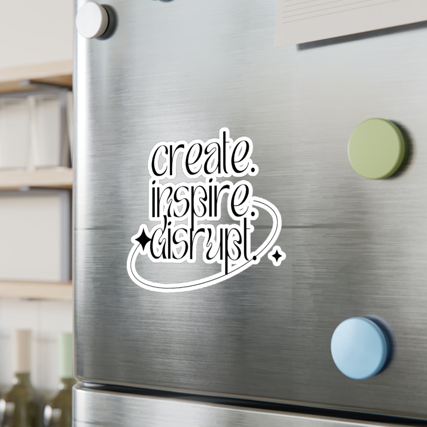 Create, Inspire, Disrupt Vinyl Decals