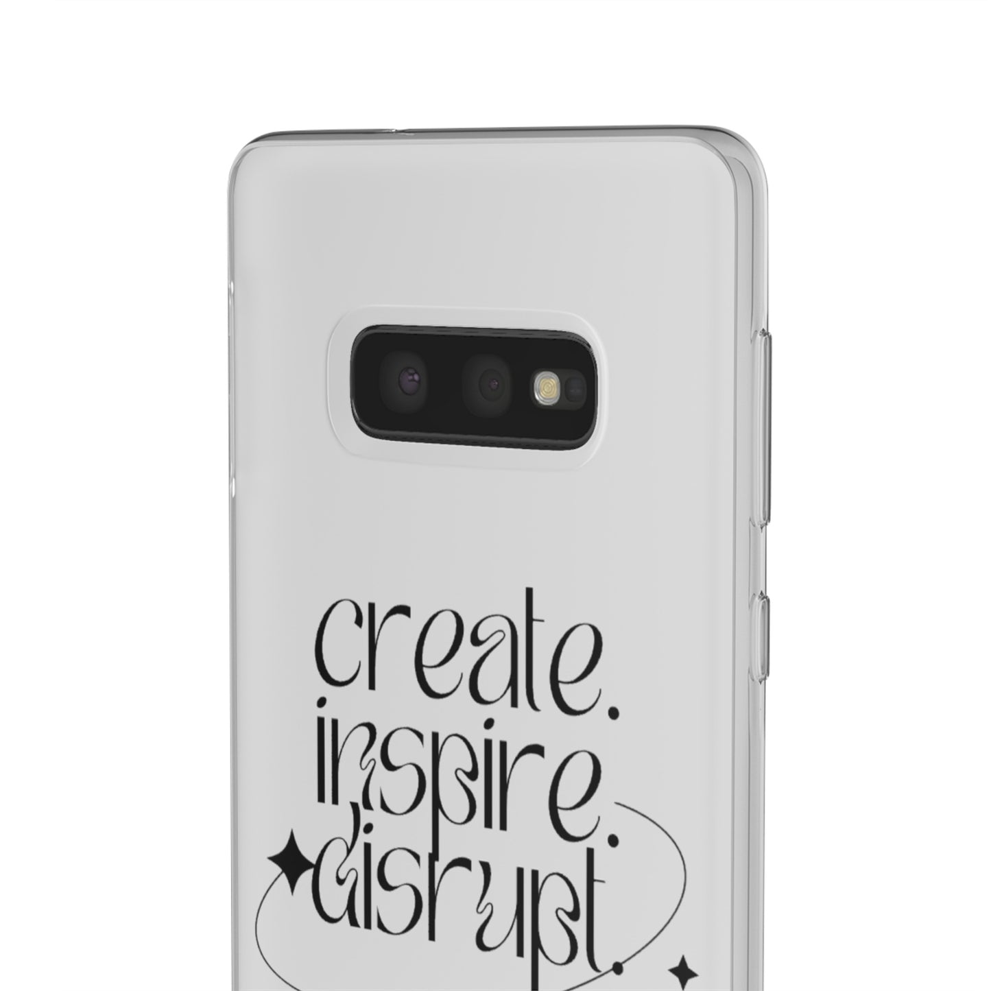 "Create, Inspire, Disrupt" Flexi Phone Cases: What Can't You Do?