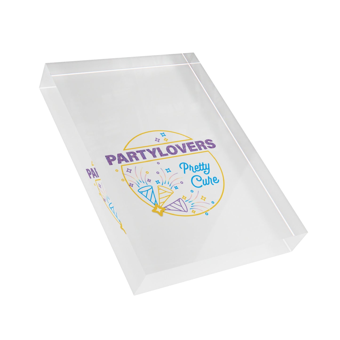 [PartyLovers Pretty Cure Logo] - Luminous Acrylic Photo Block