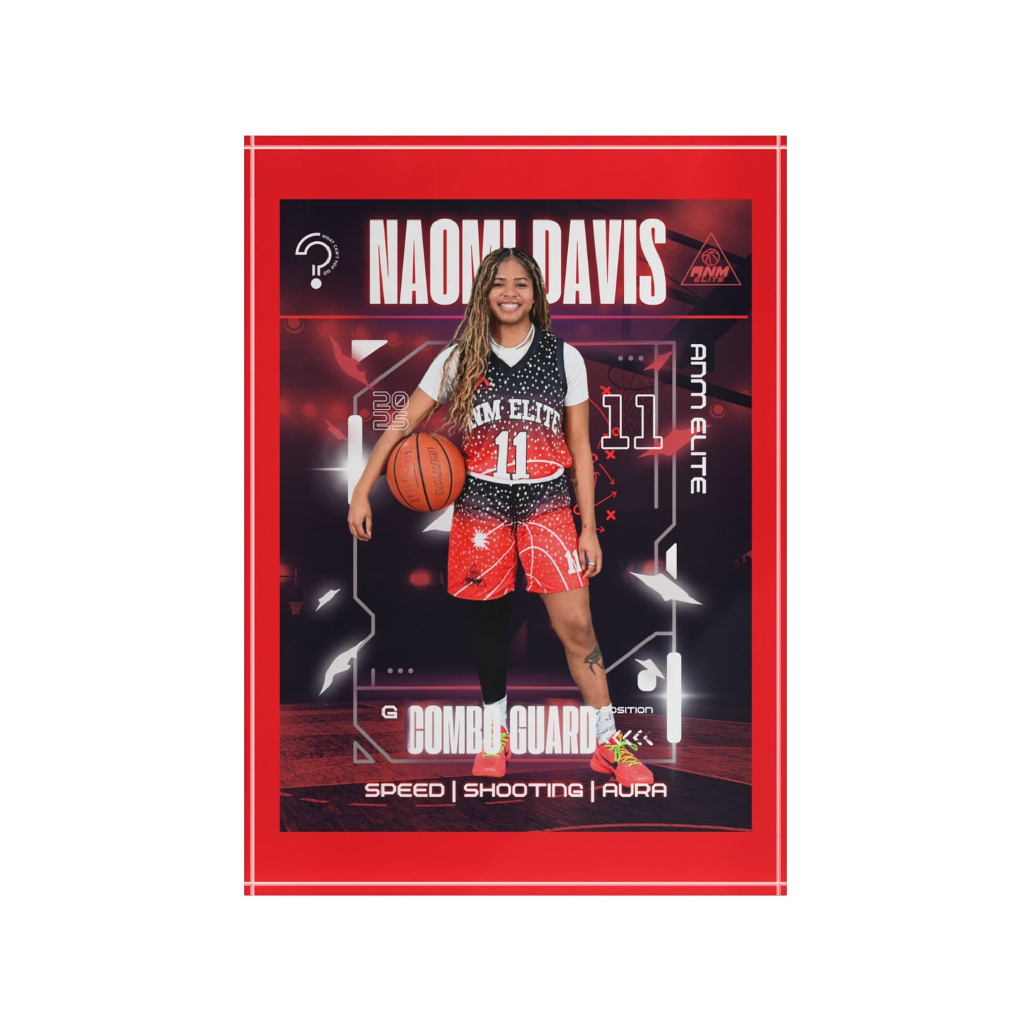 Limited Edition - Naomi Davis ANM Elite #11 Trading Card