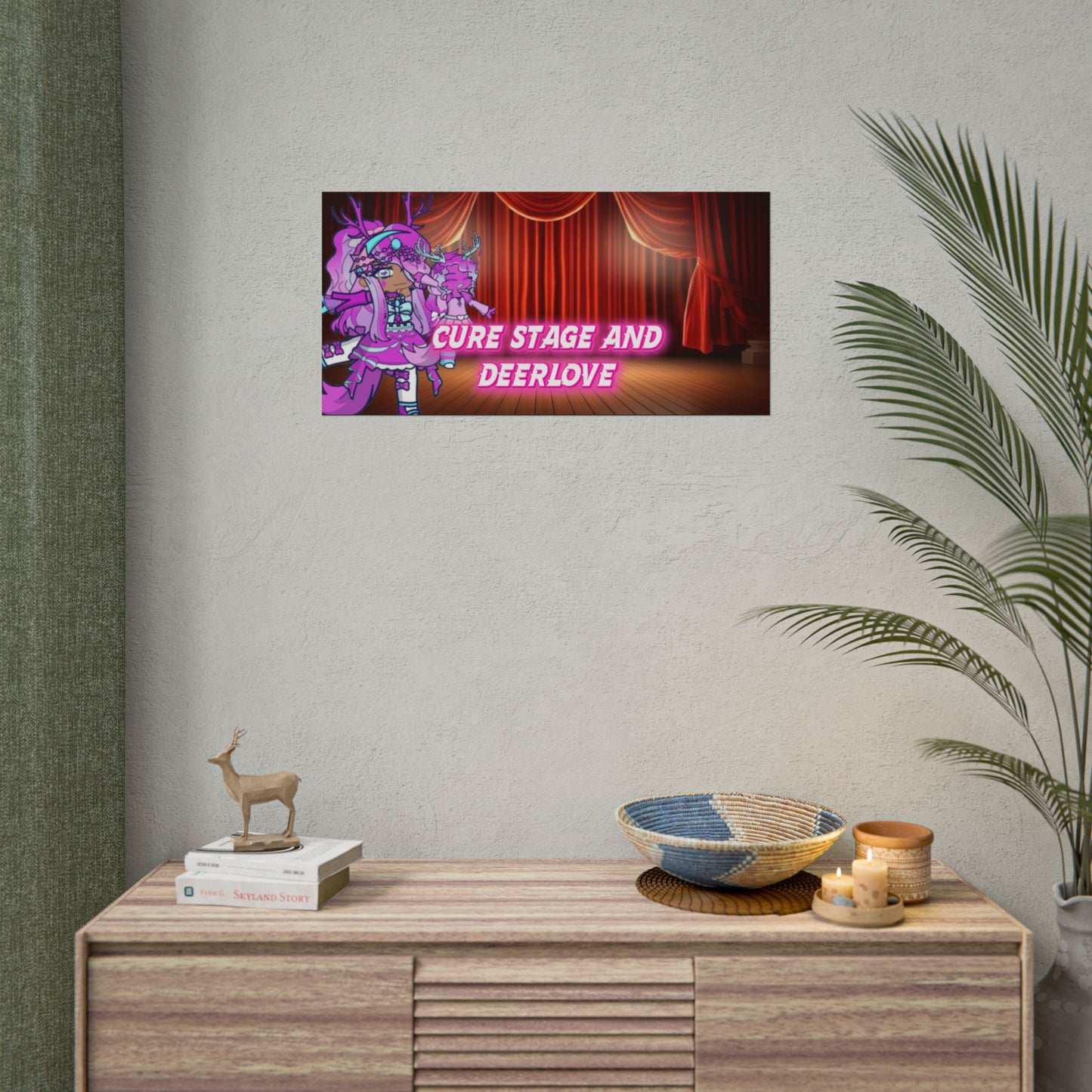 [Cure Stage and Deerlove] - Stage Magic Wall Scroll Poster