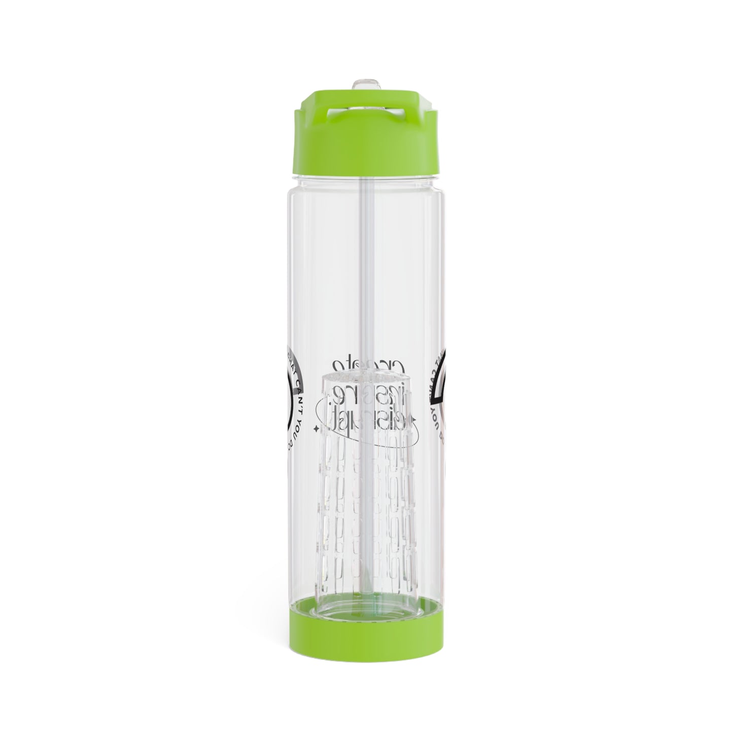 What Can't You Do? Infuser Water Bottle: "Create, Inspire, Disrupt"