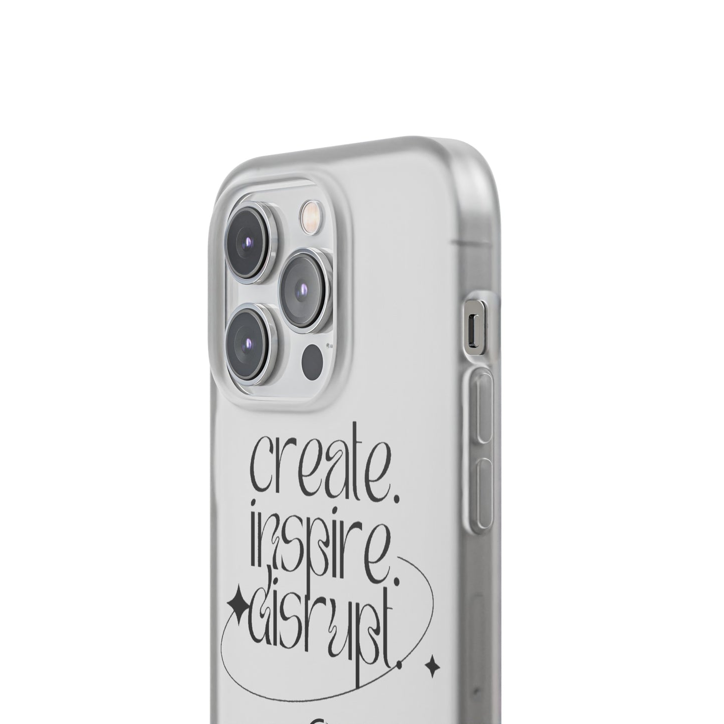 "Create, Inspire, Disrupt" Flexi Phone Cases: What Can't You Do?