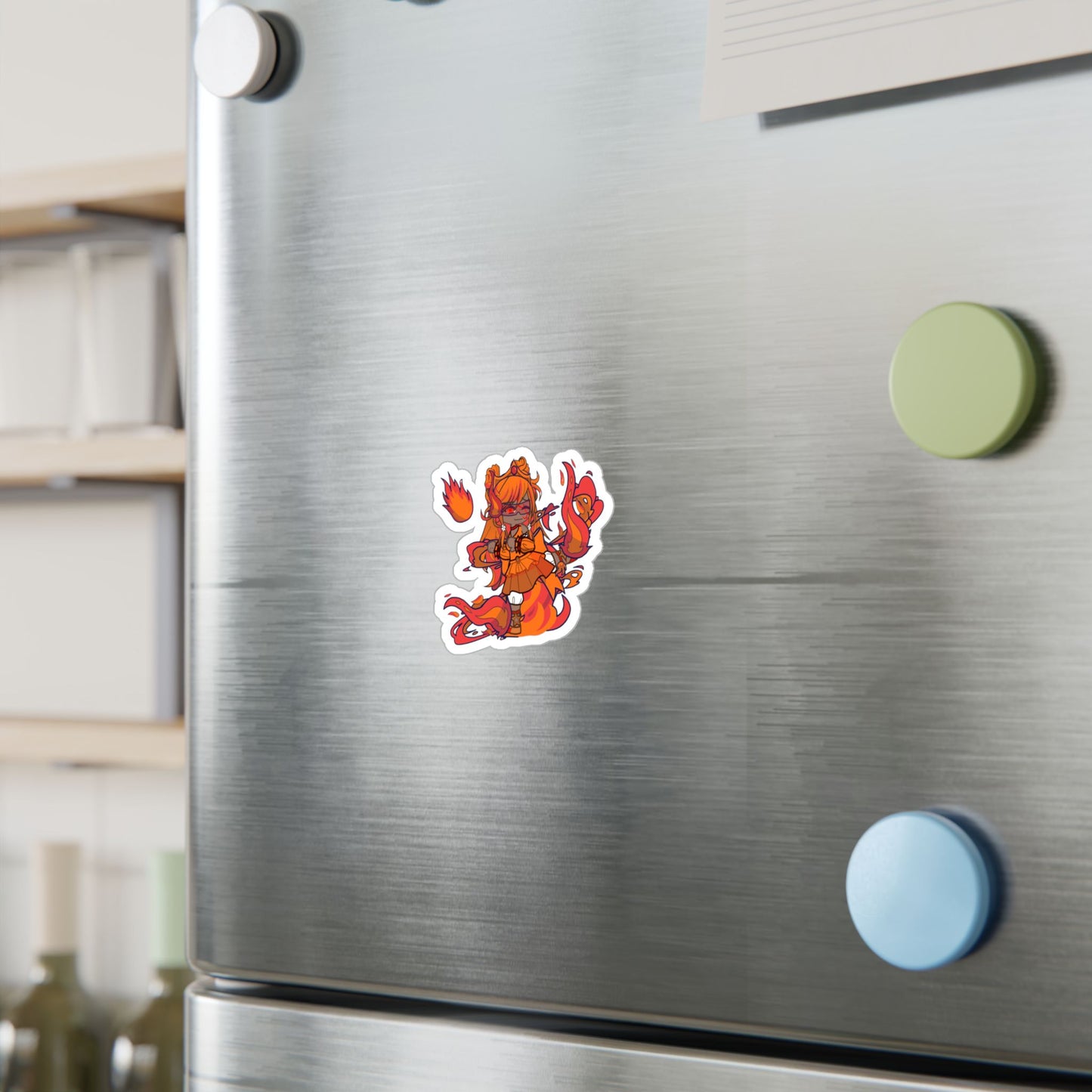 [Cure Flare] - Flame Whimsy Vinyl Sticker