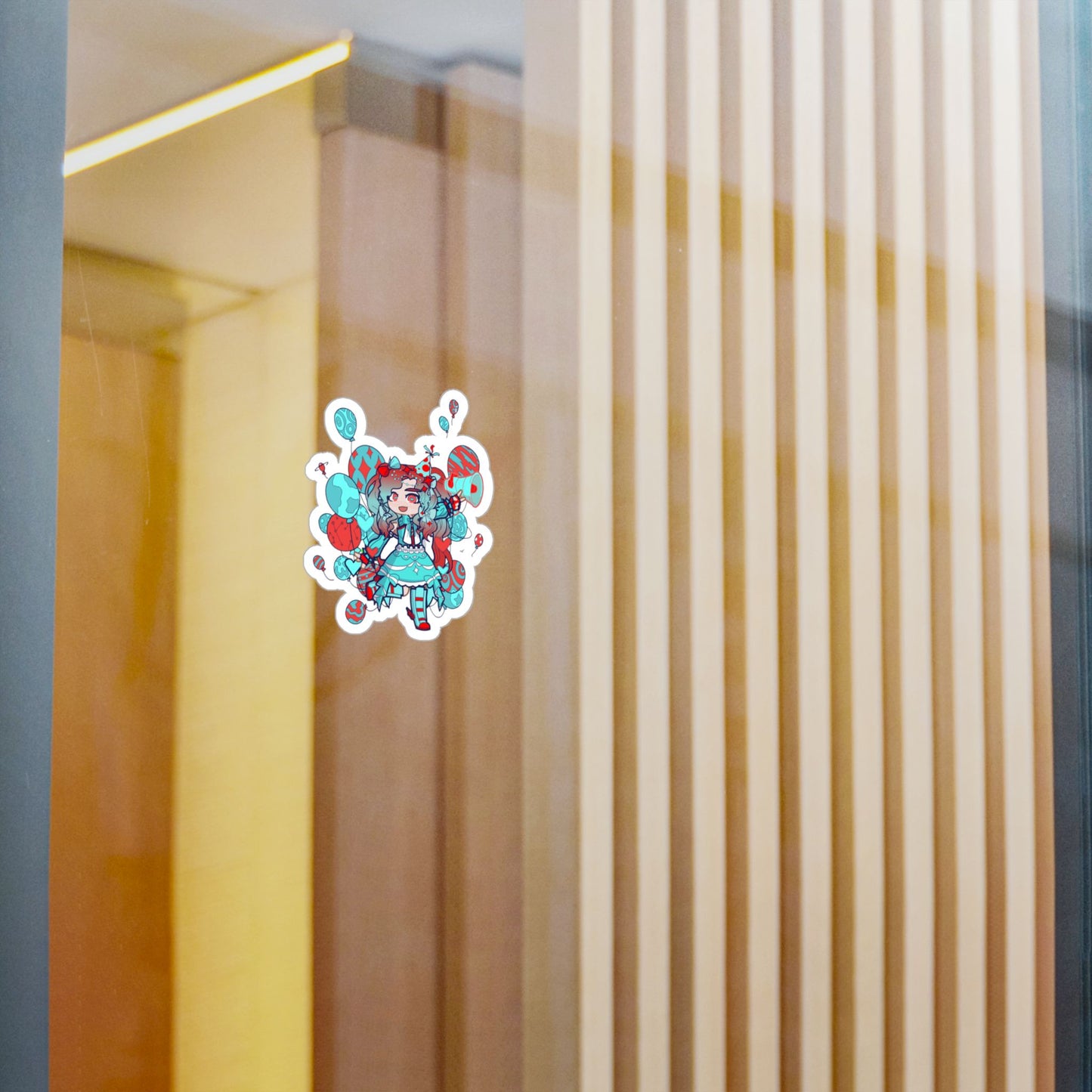 [Cure Streamer] - Neon Whimsy Vinyl Sticker