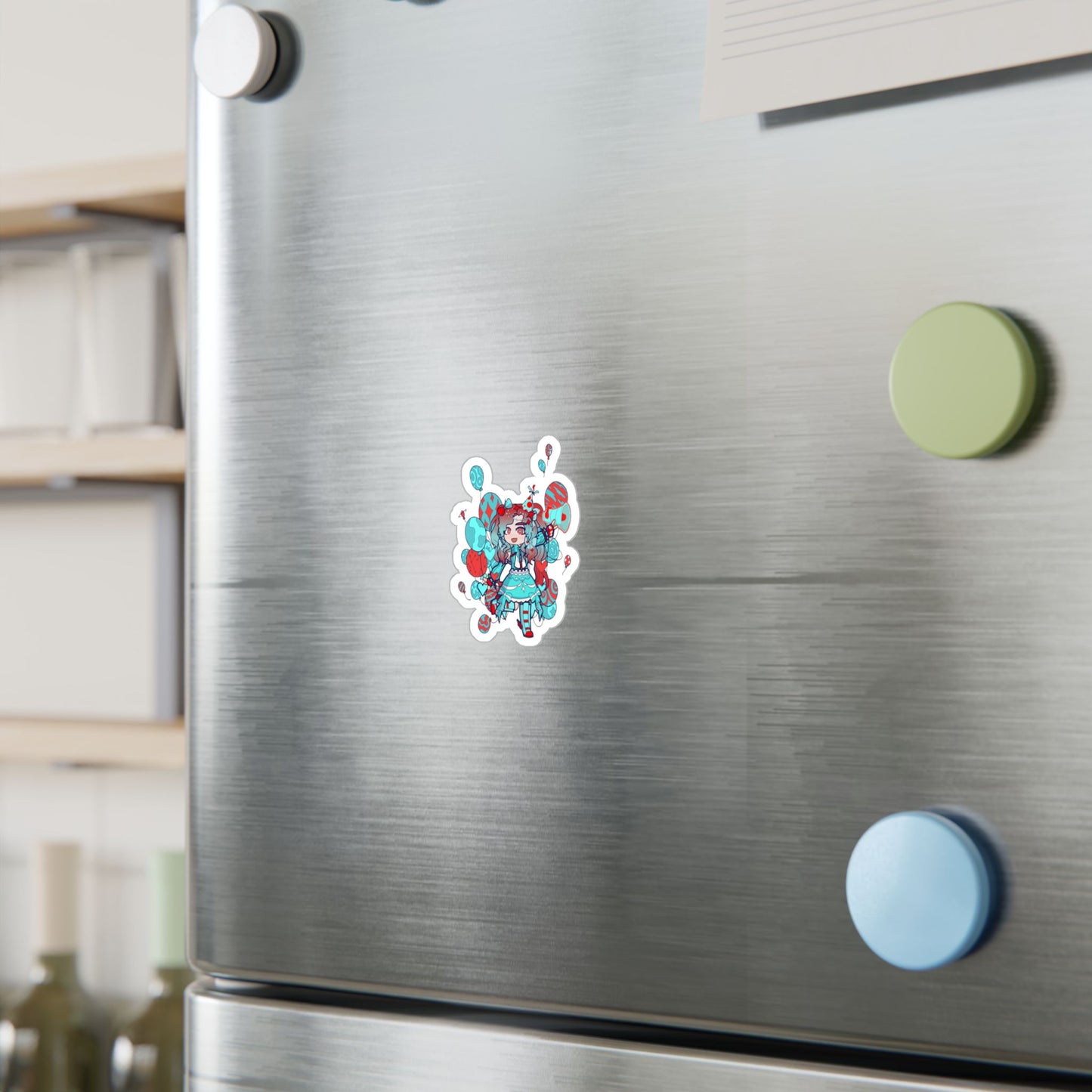 [Cure Streamer] - Neon Whimsy Vinyl Sticker
