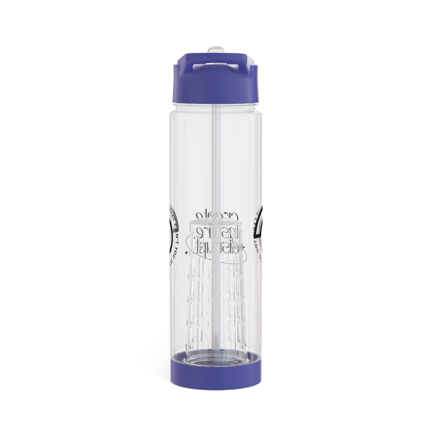 What Can't You Do? Infuser Water Bottle: "Create, Inspire, Disrupt"