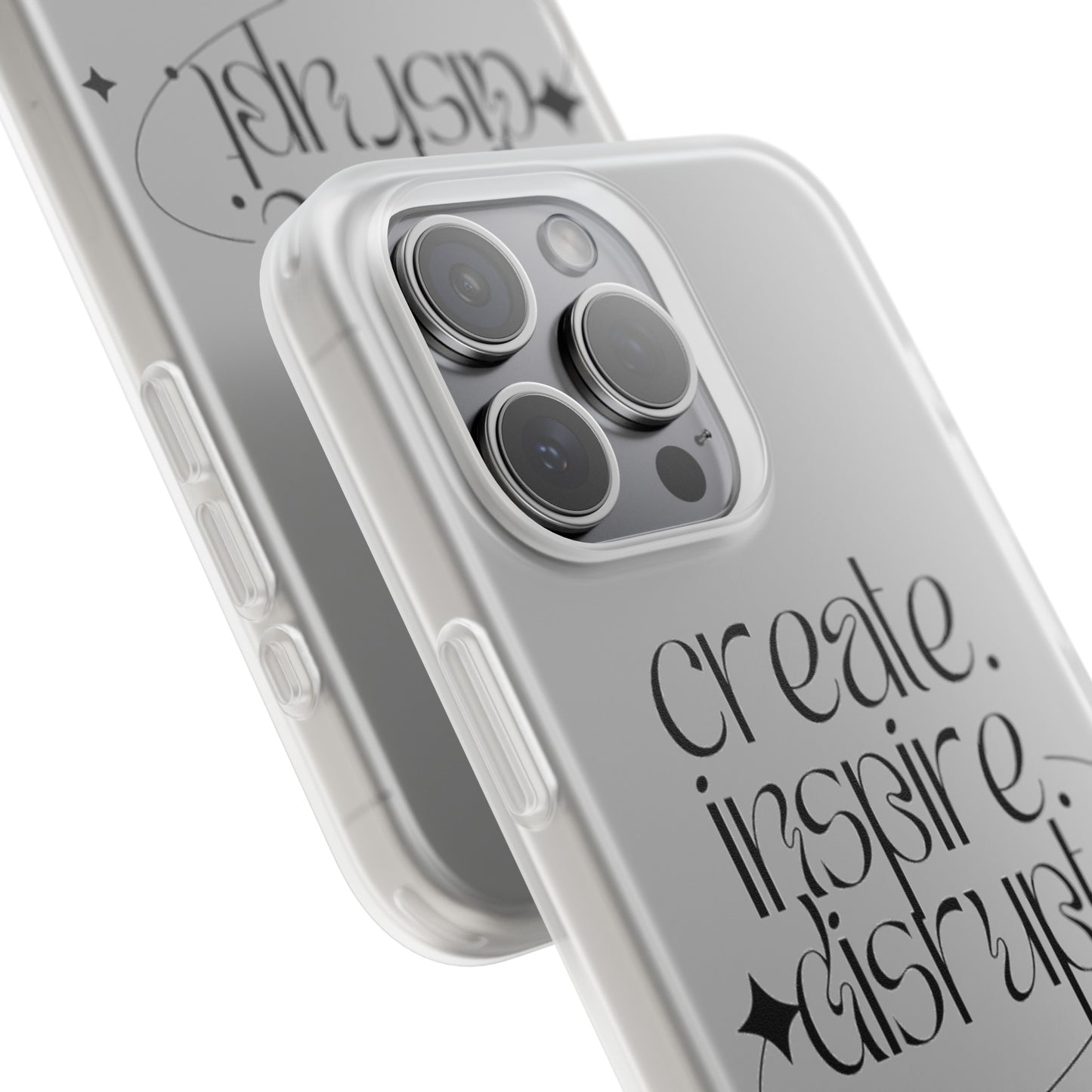 "Create, Inspire, Disrupt" Flexi Phone Cases: What Can't You Do?