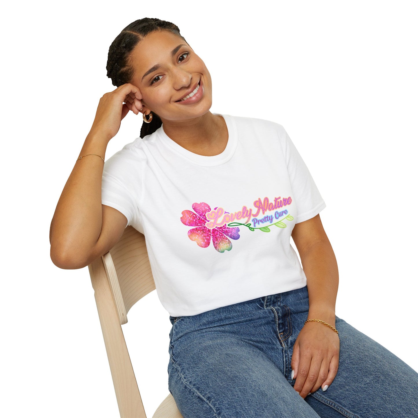 [Lovely Nature Pretty Cure Logo] - Official Team Graphic Tee