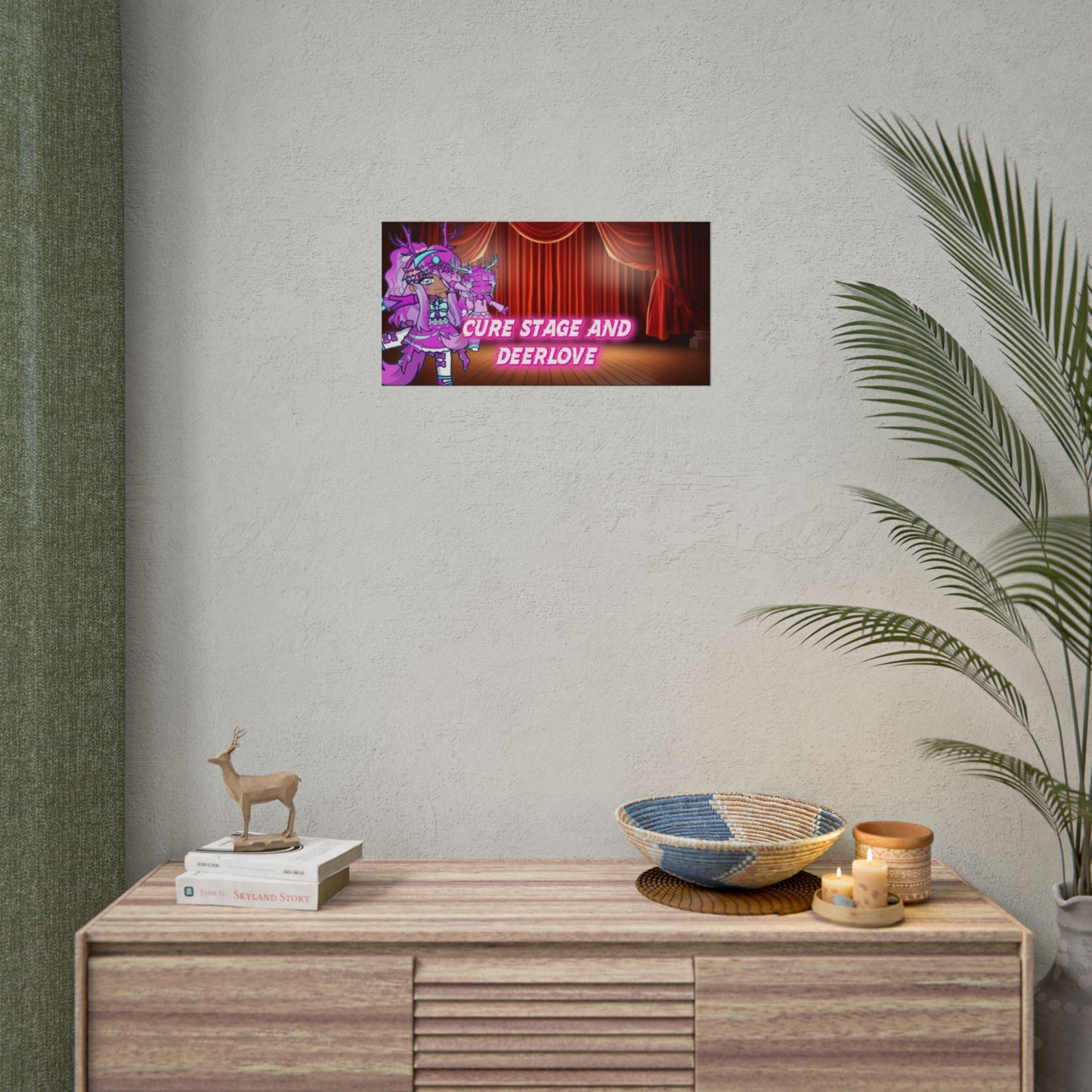 [Cure Stage and Deerlove] - Stage Magic Wall Scroll Poster