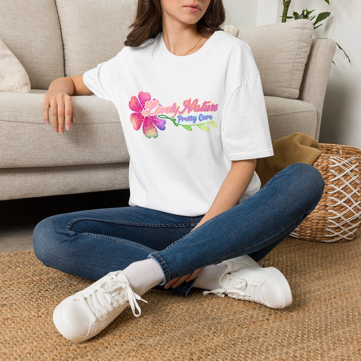 [Lovely Nature Pretty Cure Logo] - Official Team Graphic Tee