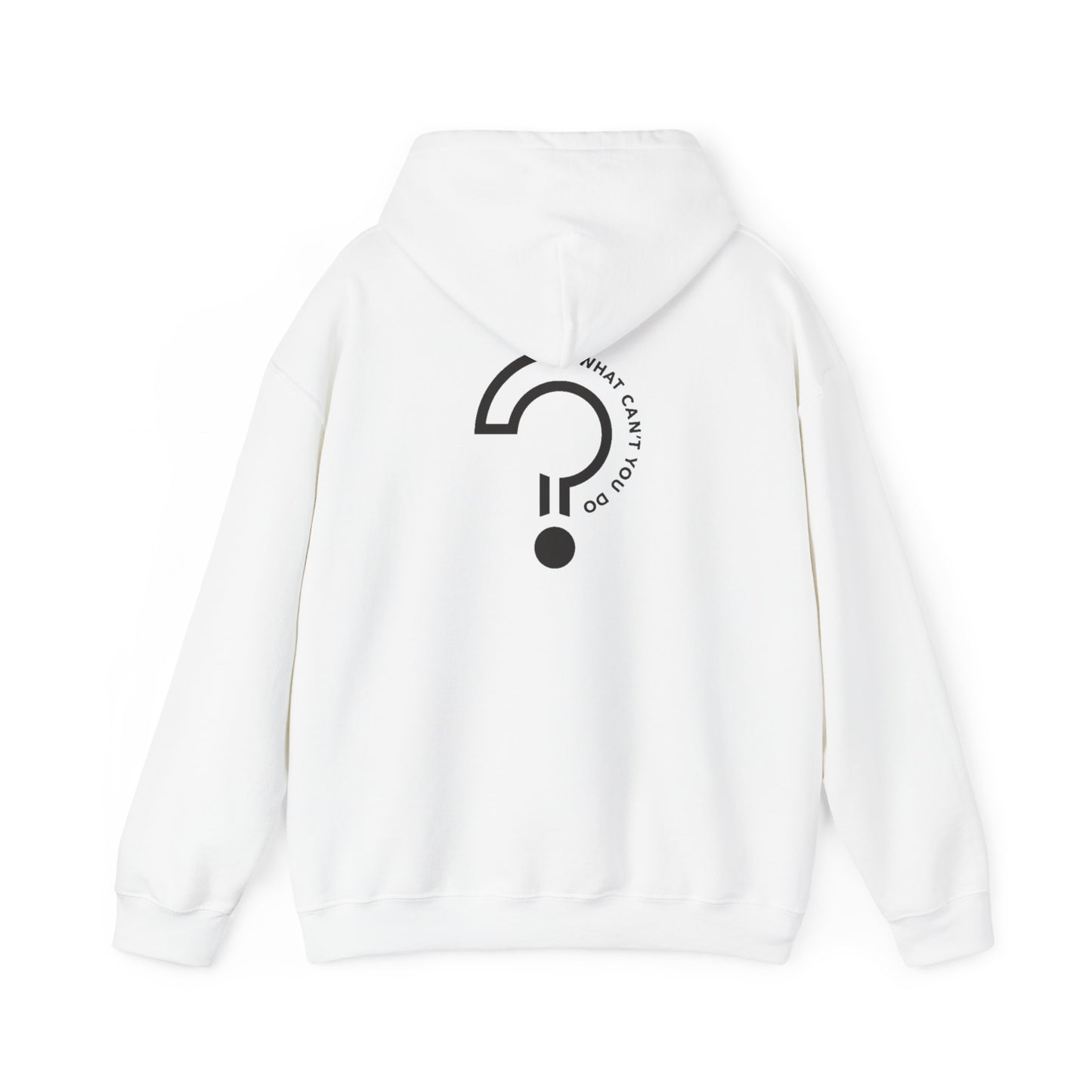 "Create, Inspire, Disrupt" Hoodie: What Can't You Do?