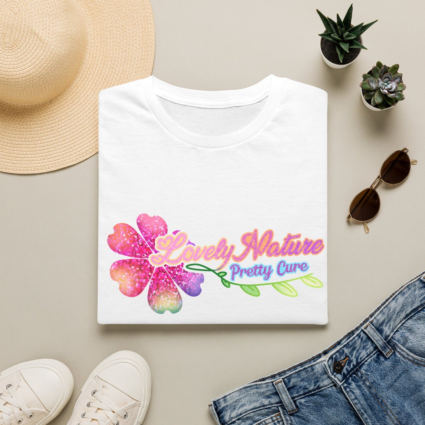 [Lovely Nature Pretty Cure Logo] - Official Team Graphic Tee