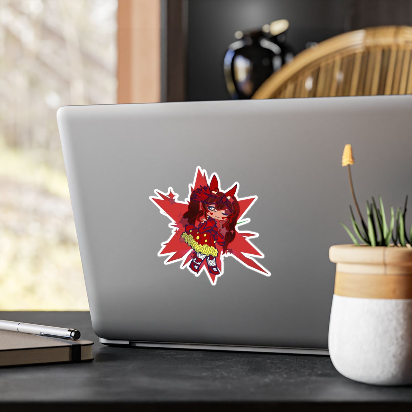 [Cure Curtain] - Theater Whimsy Vinyl Sticker