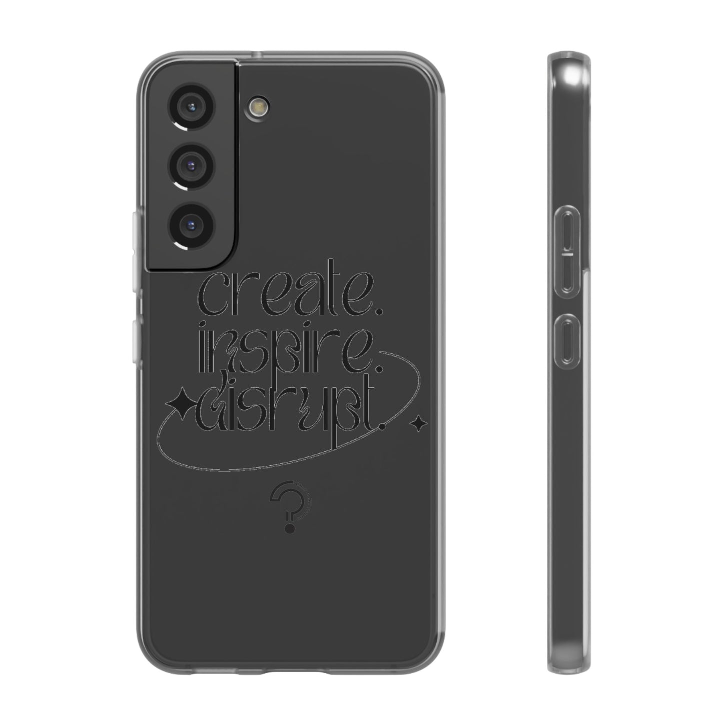 "Create, Inspire, Disrupt" Flexi Phone Cases: What Can't You Do?