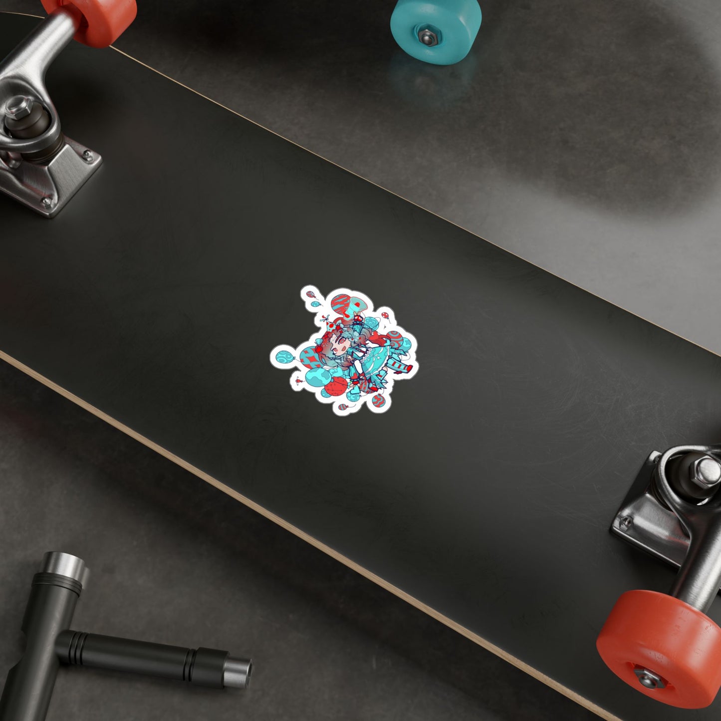 [Cure Streamer] - Neon Whimsy Vinyl Sticker