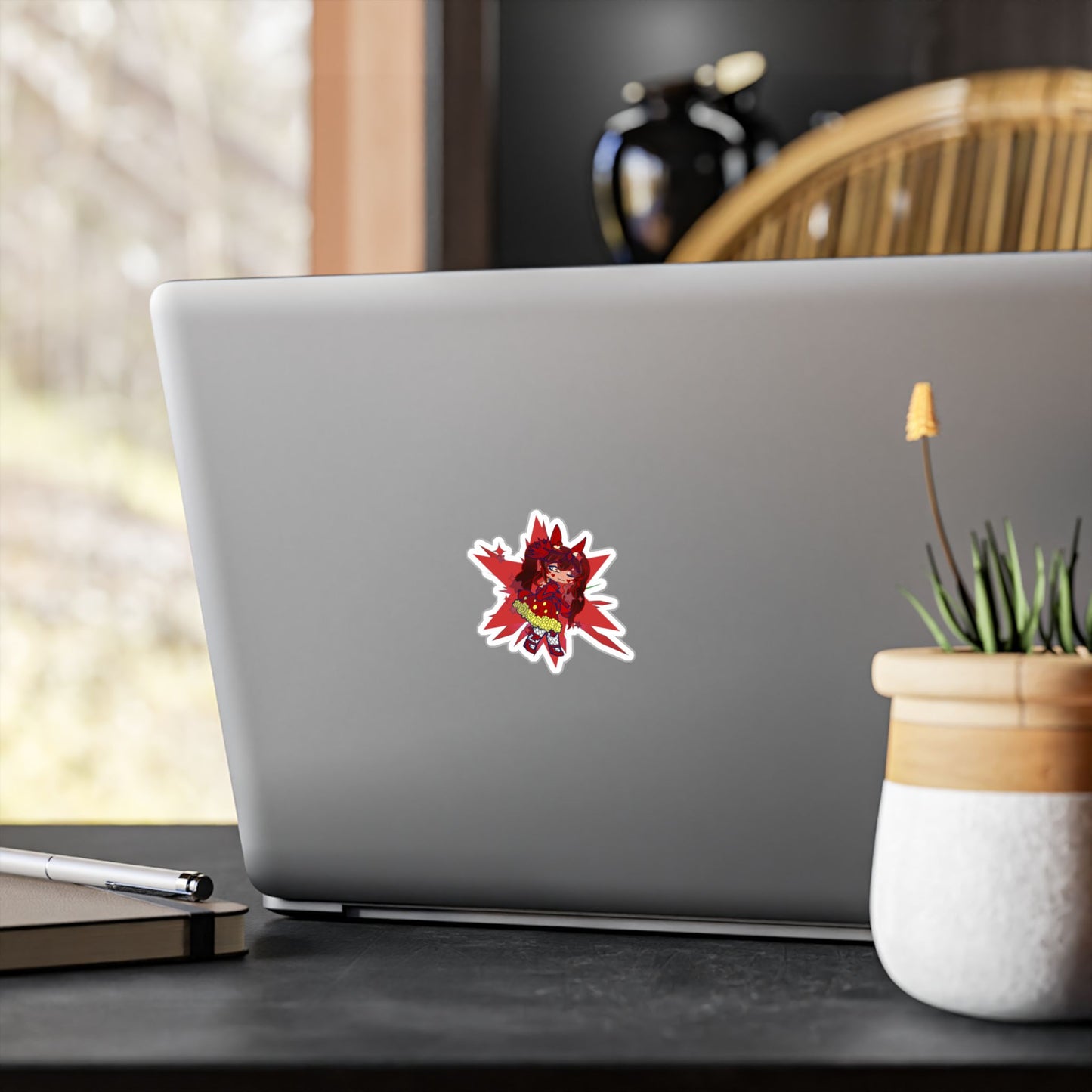 [Cure Curtain] - Theater Whimsy Vinyl Sticker