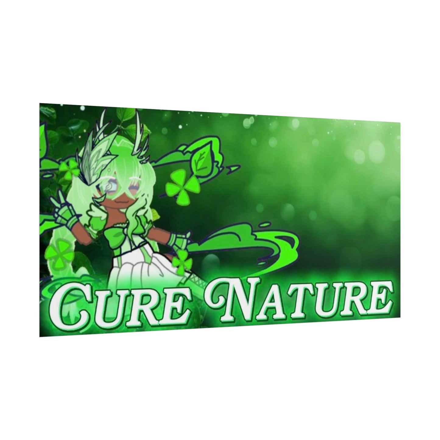Cure Nature - Emerald Whimsy Art Print