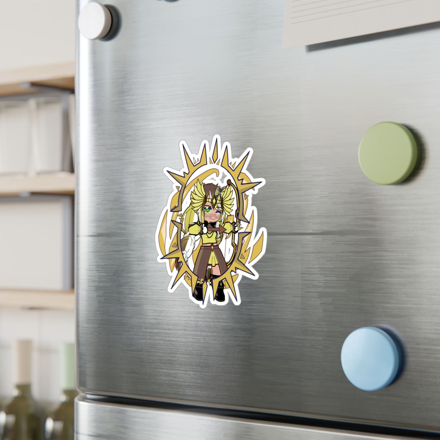 [Cure Artemis] - Ocean Whimsy Vinyl Sticker