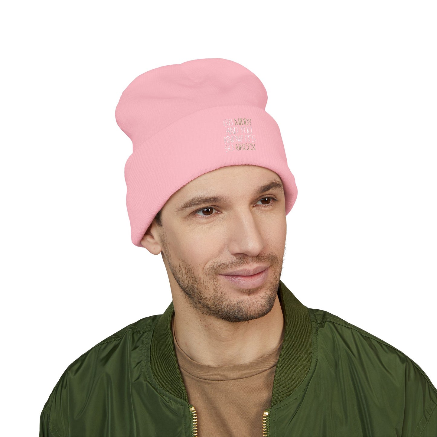 "6'8 Middy and You Know It's So Green" Beanie (Top Off Your Clutchness)