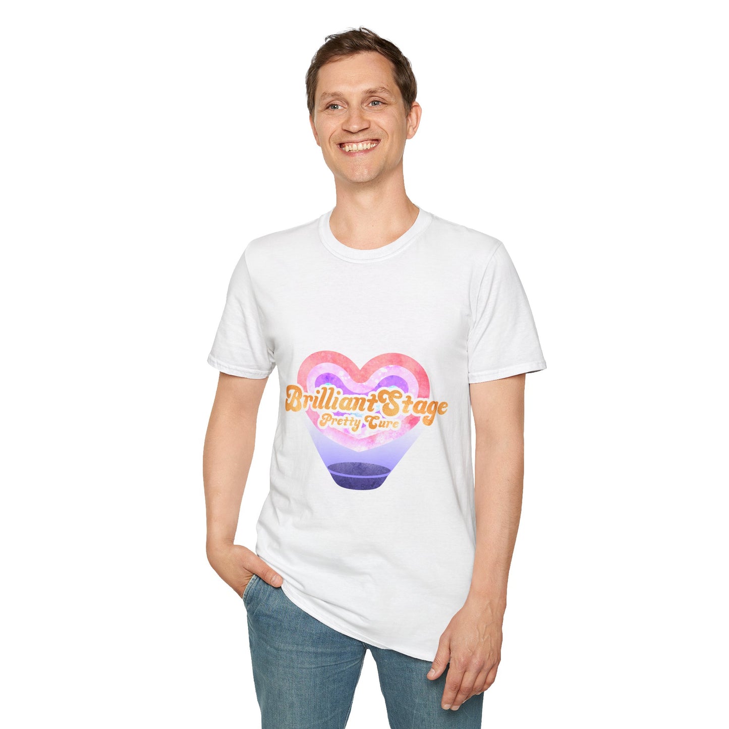 [BrilliantStage Pretty Cure Logo] - Official Team Graphic Tee
