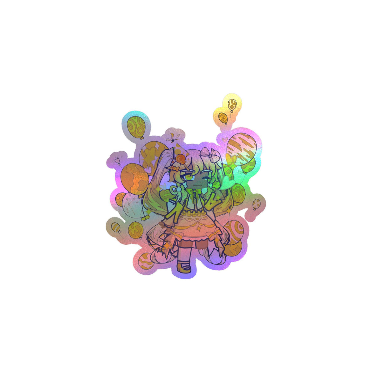 [Cure Confetti] - Celebration Whimsy Vinyl Sticker