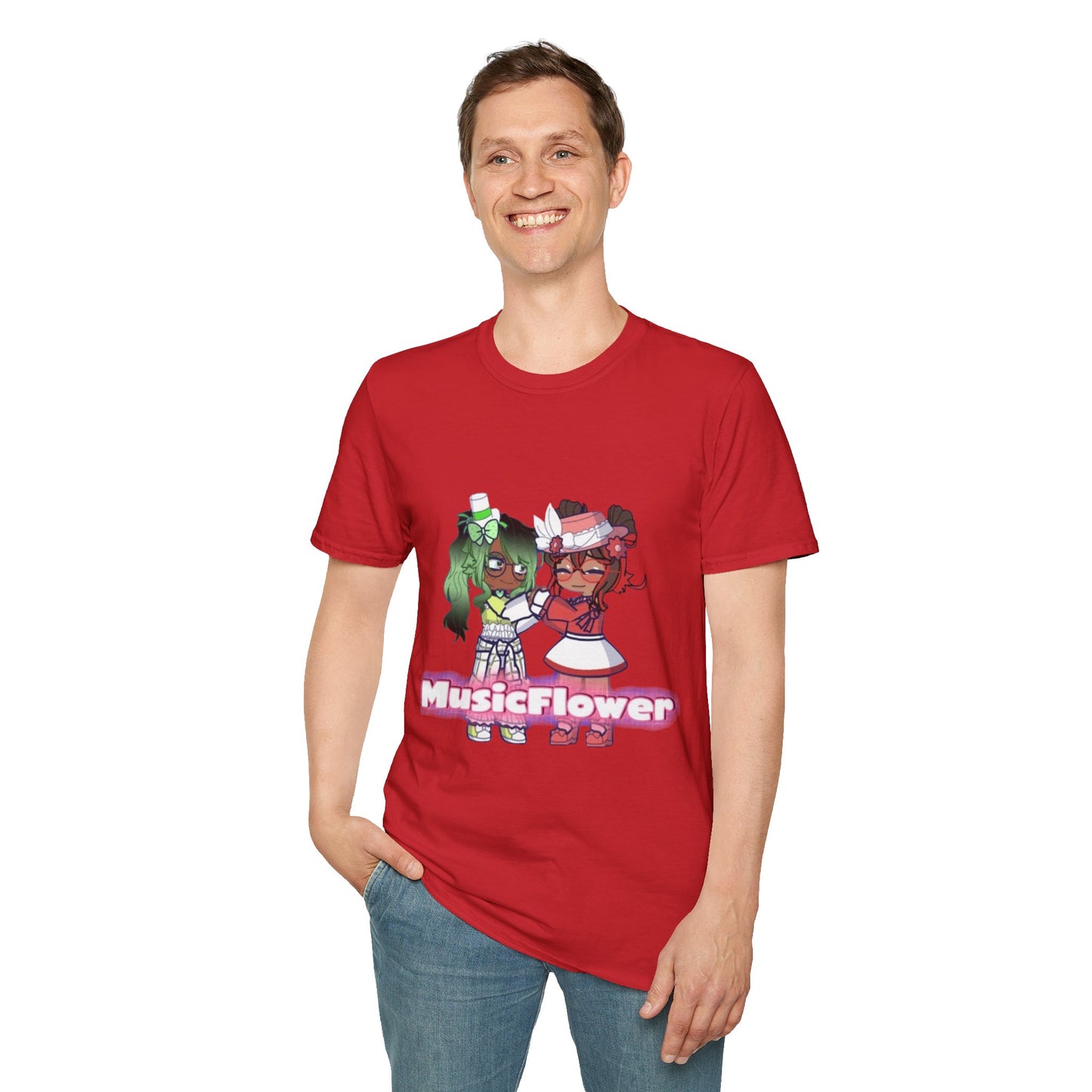 [Music Lovers Ship] - MusicFlower Kawaii Graphic Tee